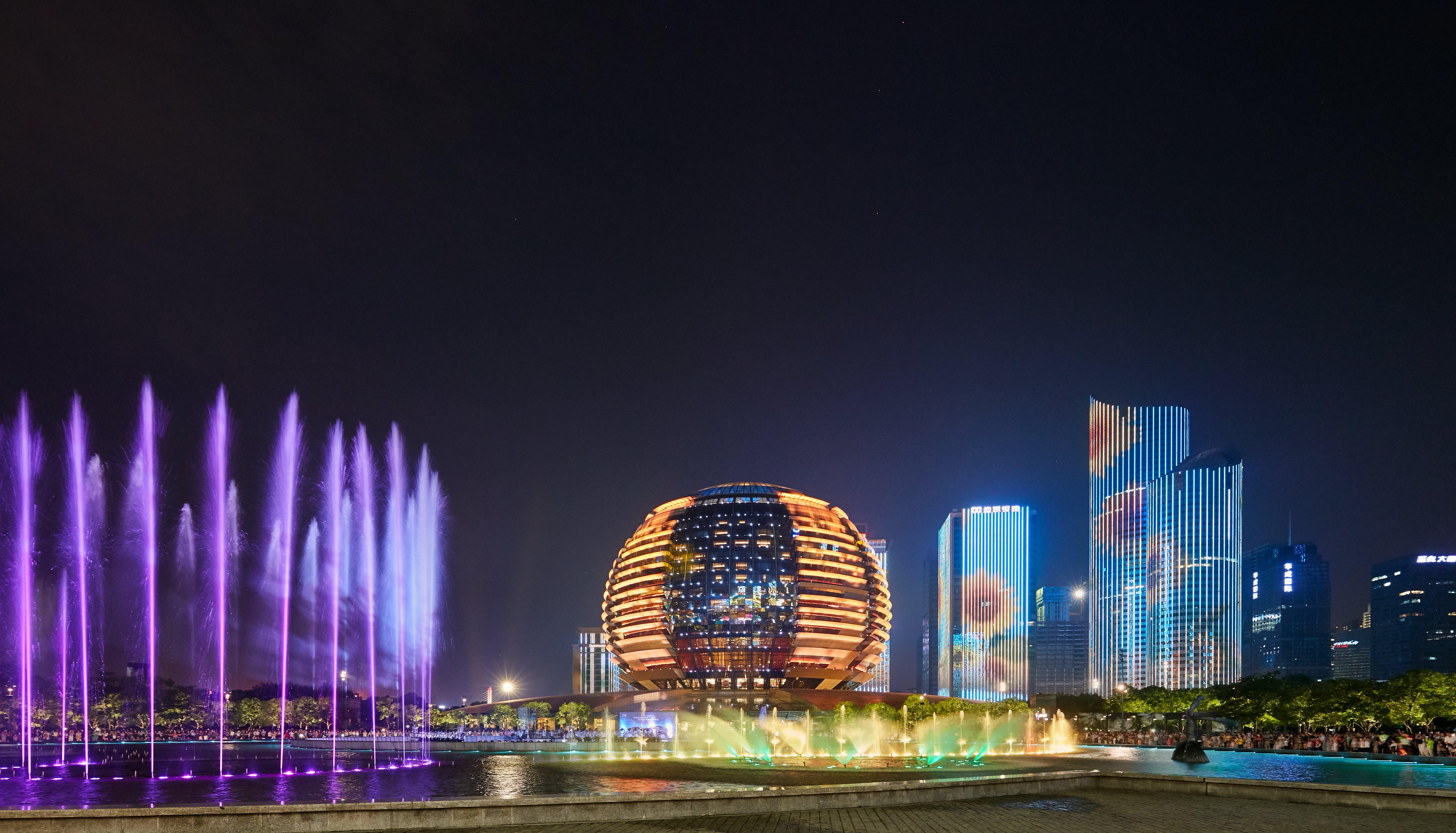 Intercontinental Hangzhou Icc By Ihg Exterior foto