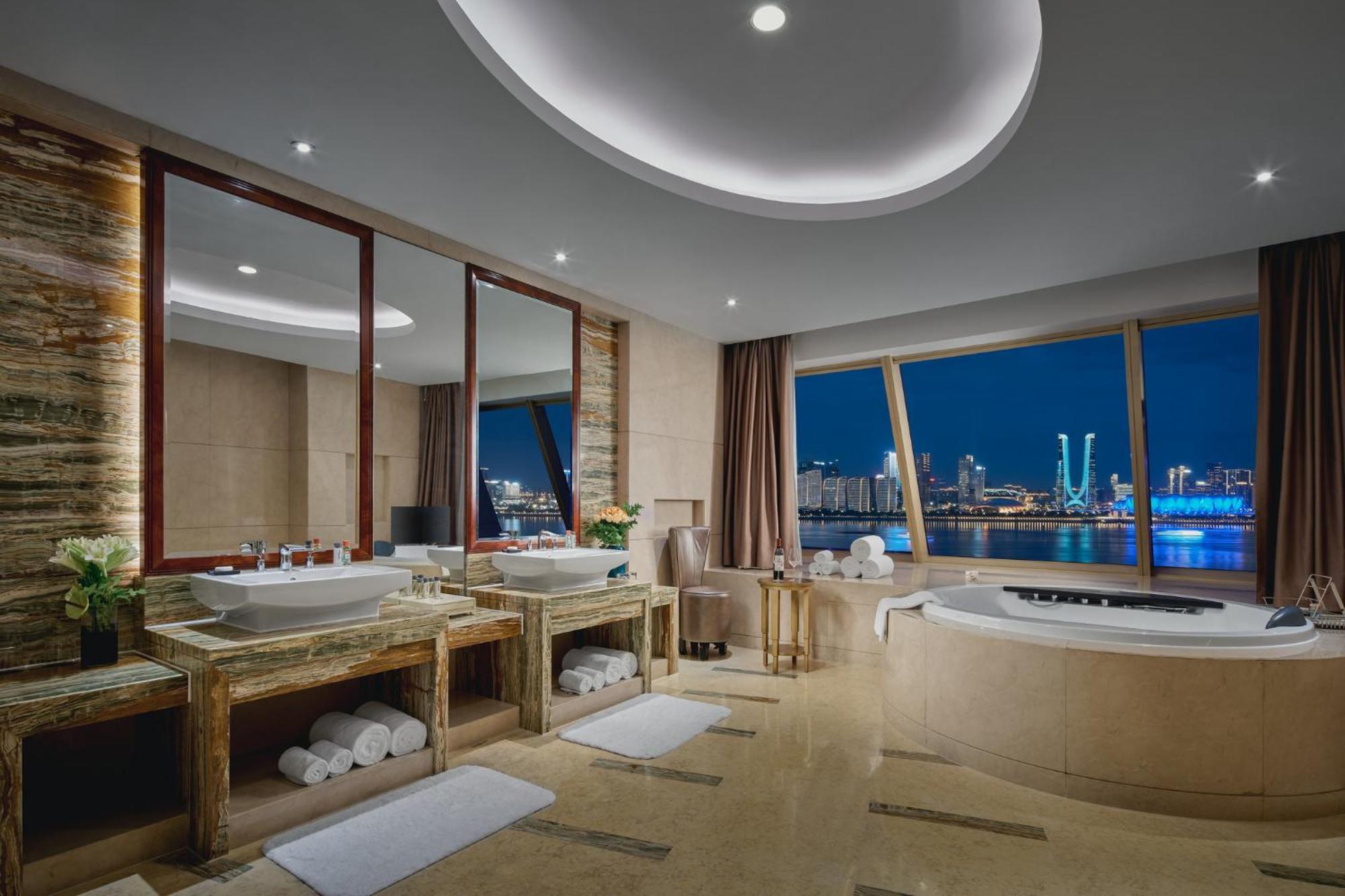 Intercontinental Hangzhou Icc By Ihg Exterior foto